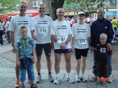 Sprinter vor dem Start